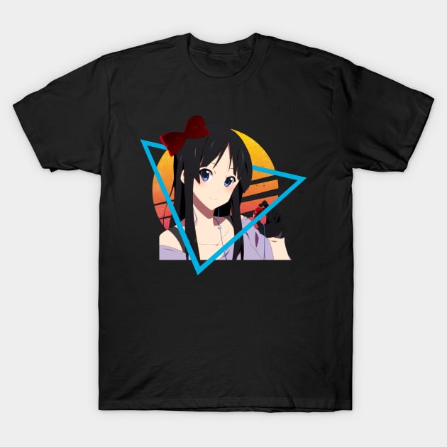 Ui and Jun's Supportive Harmony K-on! Sisterly Band Bond Shirt T-Shirt by NinaMcconnell